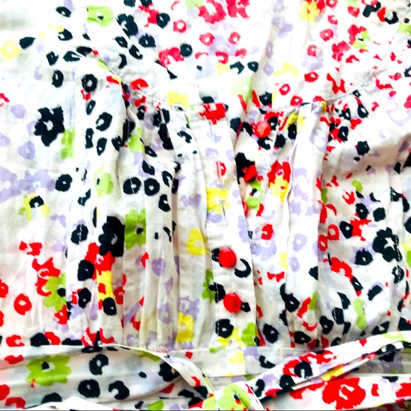 H&M Floral Summer Dress - Women 12 - Sleeveless - Picture 3 of 5